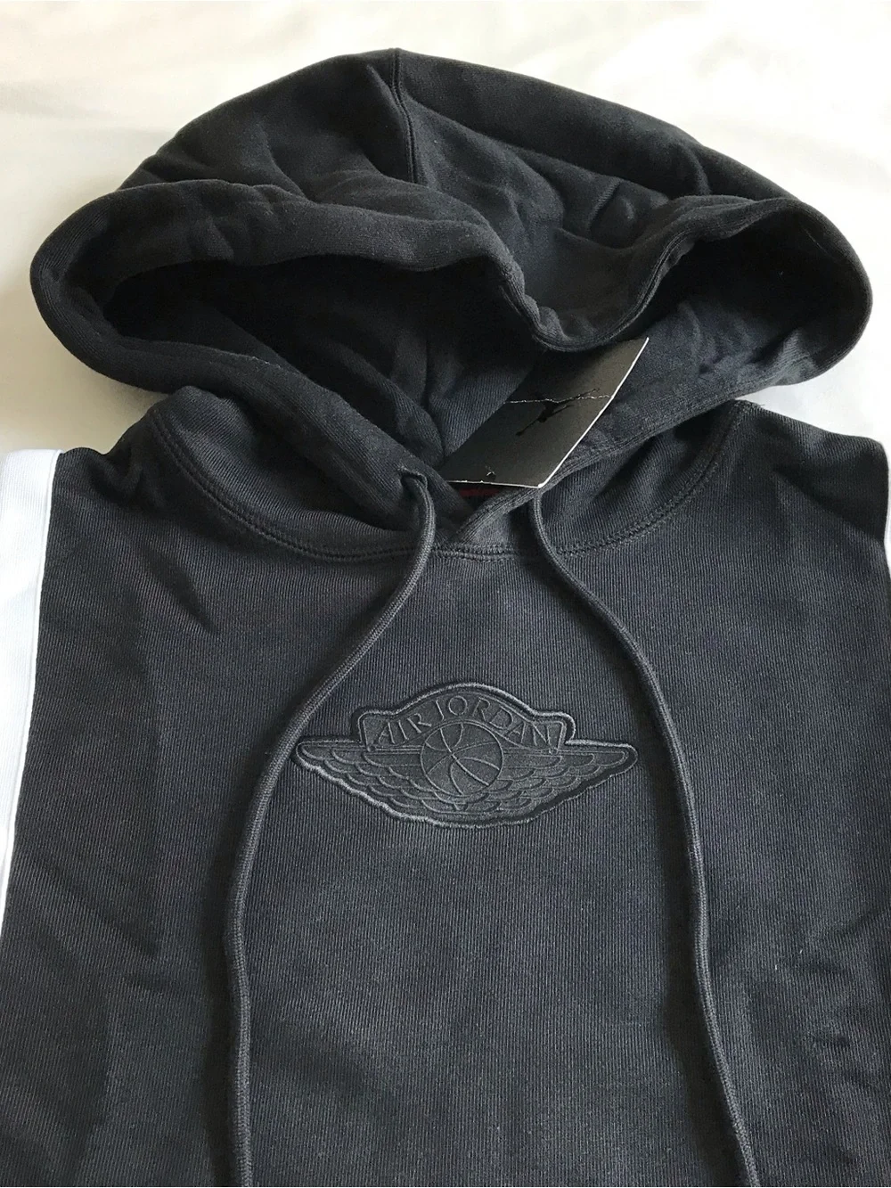 Air Jordan Legacy DNA Wings Fleece Hoodie Men’s SZ M Black AT9962-010 New